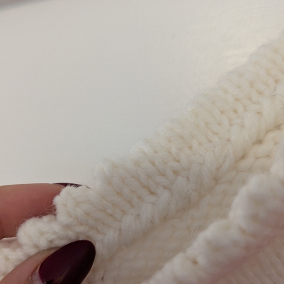 Vintage 1970s Large Crochet Christmas Stocking - Picture 4 of 6